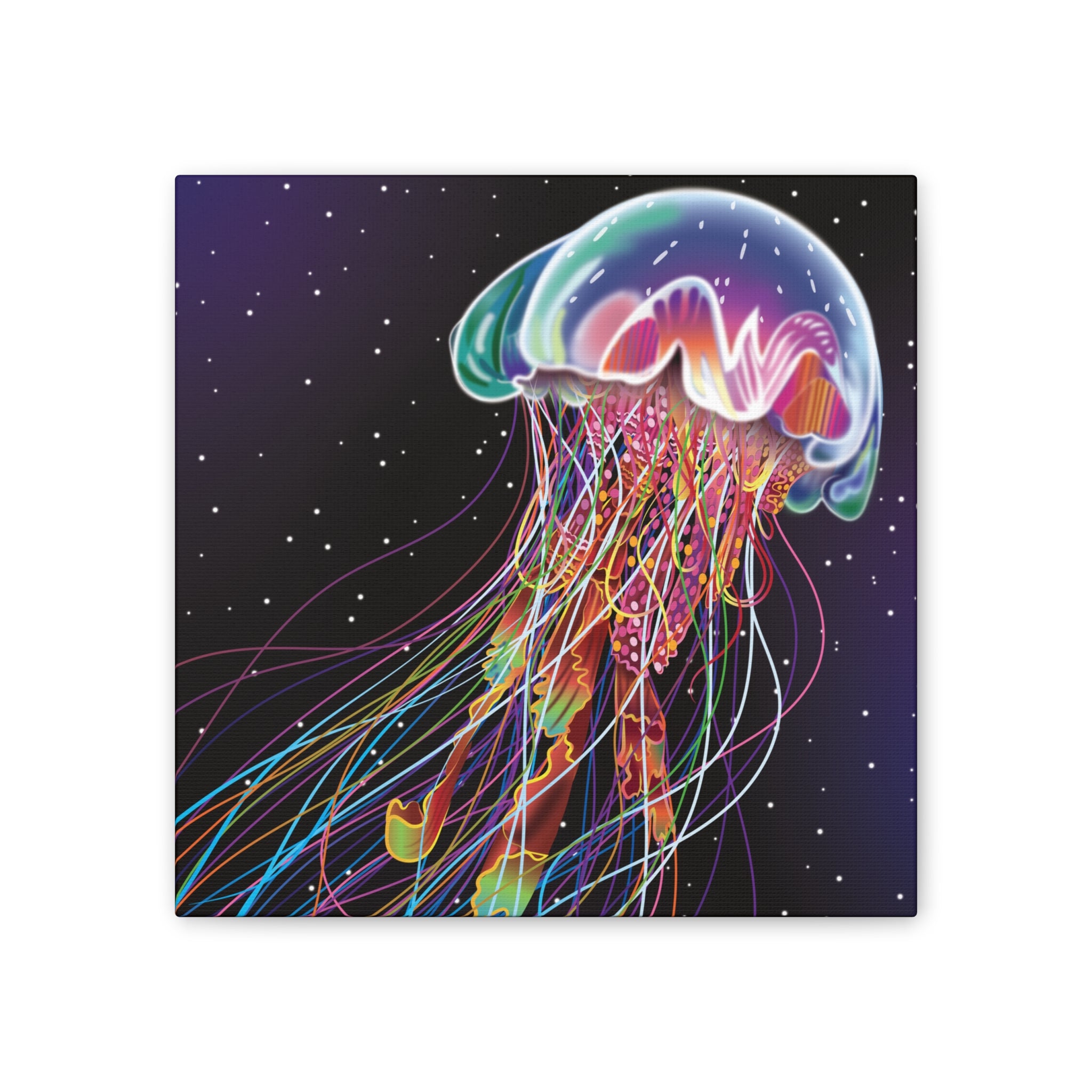Jellyfish Nebula Canvas Print