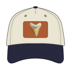 Shark Tooth Leather Patch Baseball Cap