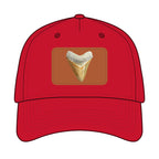 Shark Tooth Leather Patch Baseball Cap