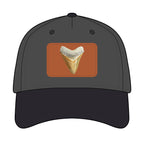 Shark Tooth Leather Patch Baseball Cap