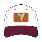 Shark Tooth Leather Patch Baseball Cap