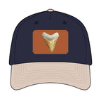 Shark Tooth Leather Patch Baseball Cap