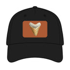 Shark Tooth Leather Patch Baseball Cap