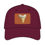 Shark Tooth Leather Patch Baseball Cap