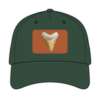 Shark Tooth Leather Patch Baseball Cap
