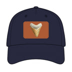 Shark Tooth Leather Patch Baseball Cap