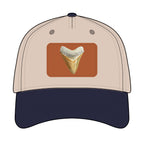 Shark Tooth Leather Patch Baseball Cap