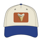 Shark Tooth Leather Patch Baseball Cap
