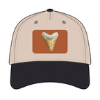 Shark Tooth Leather Patch Baseball Cap