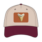 Shark Tooth Leather Patch Baseball Cap