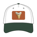 Shark Tooth Leather Patch Baseball Cap
