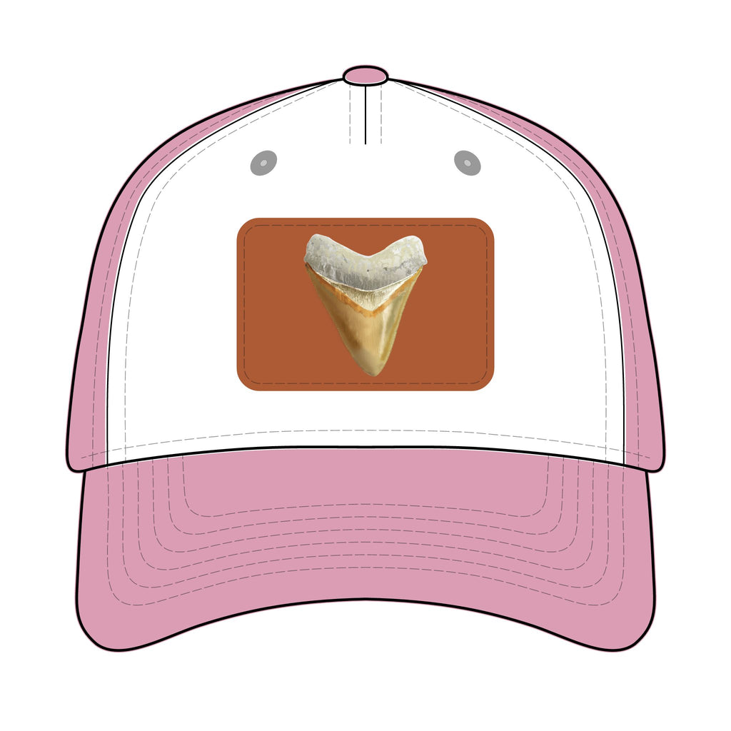 Shark Tooth Leather Patch Baseball Cap