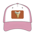 Shark Tooth Leather Patch Baseball Cap