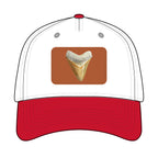 Shark Tooth Leather Patch Baseball Cap