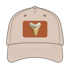 Shark Tooth Leather Patch Baseball Cap