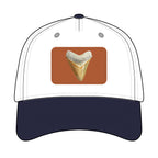 Shark Tooth Leather Patch Baseball Cap