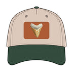 Shark Tooth Leather Patch Baseball Cap