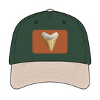 Shark Tooth Leather Patch Baseball Cap