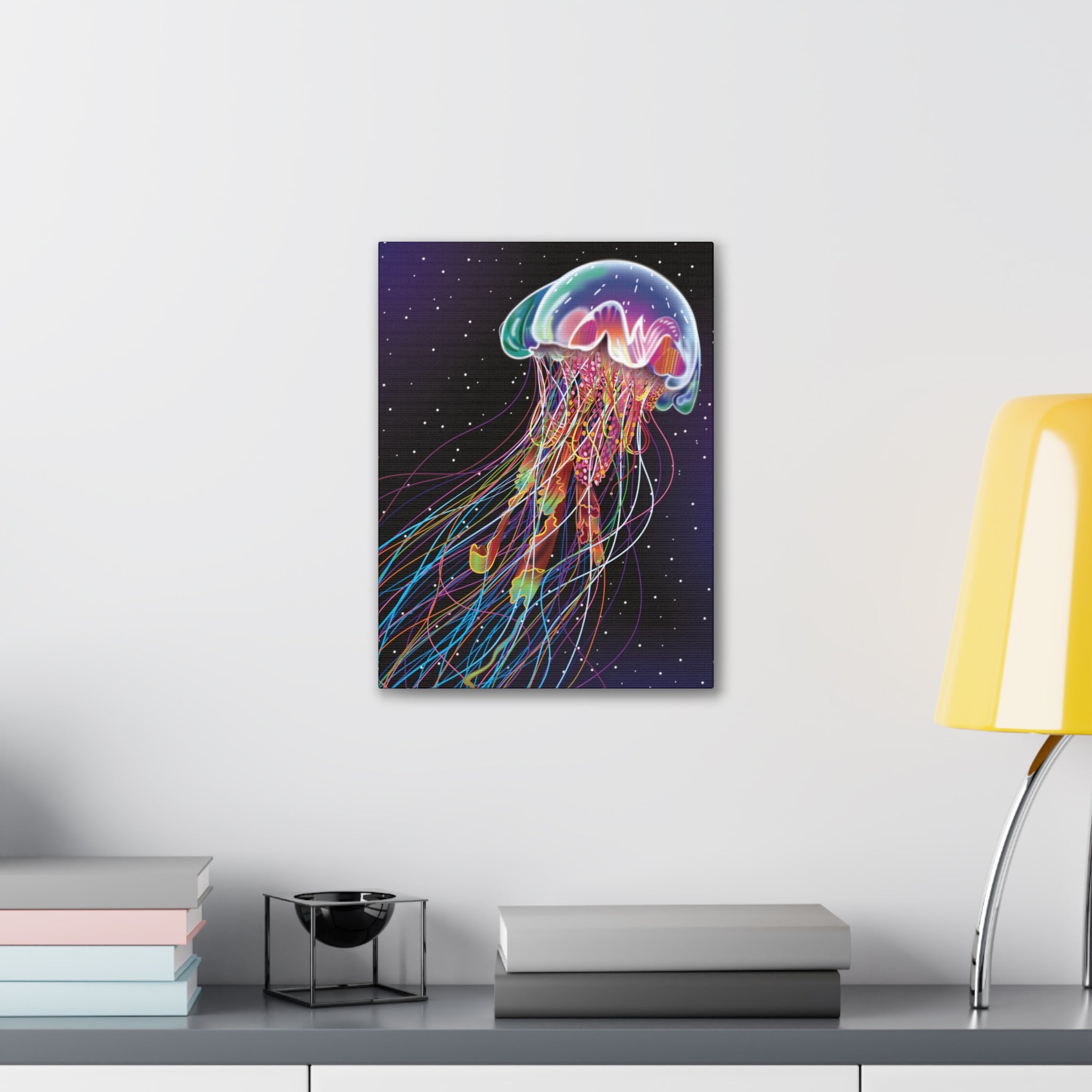 Jellyfish Nebula Canvas Print