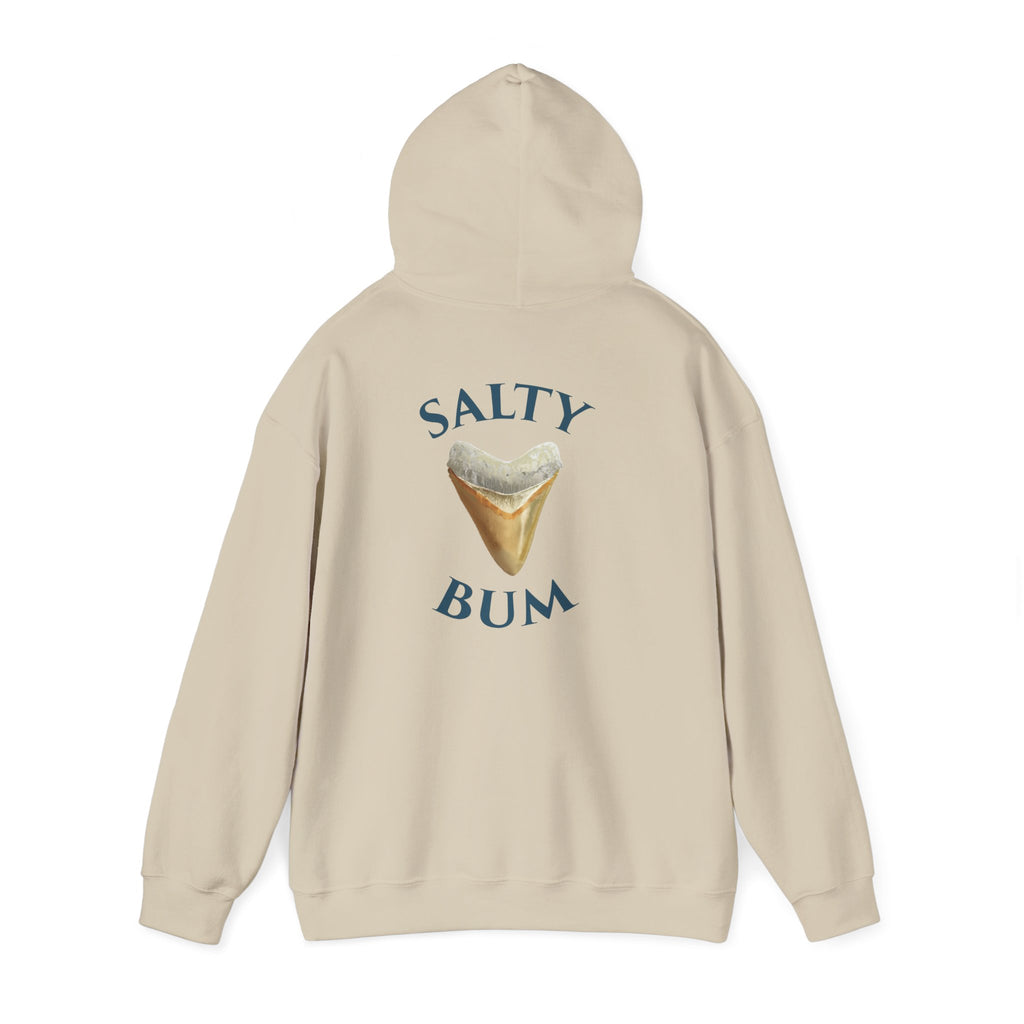 Megalodon Shark Tooth Salty Bum Hoodie