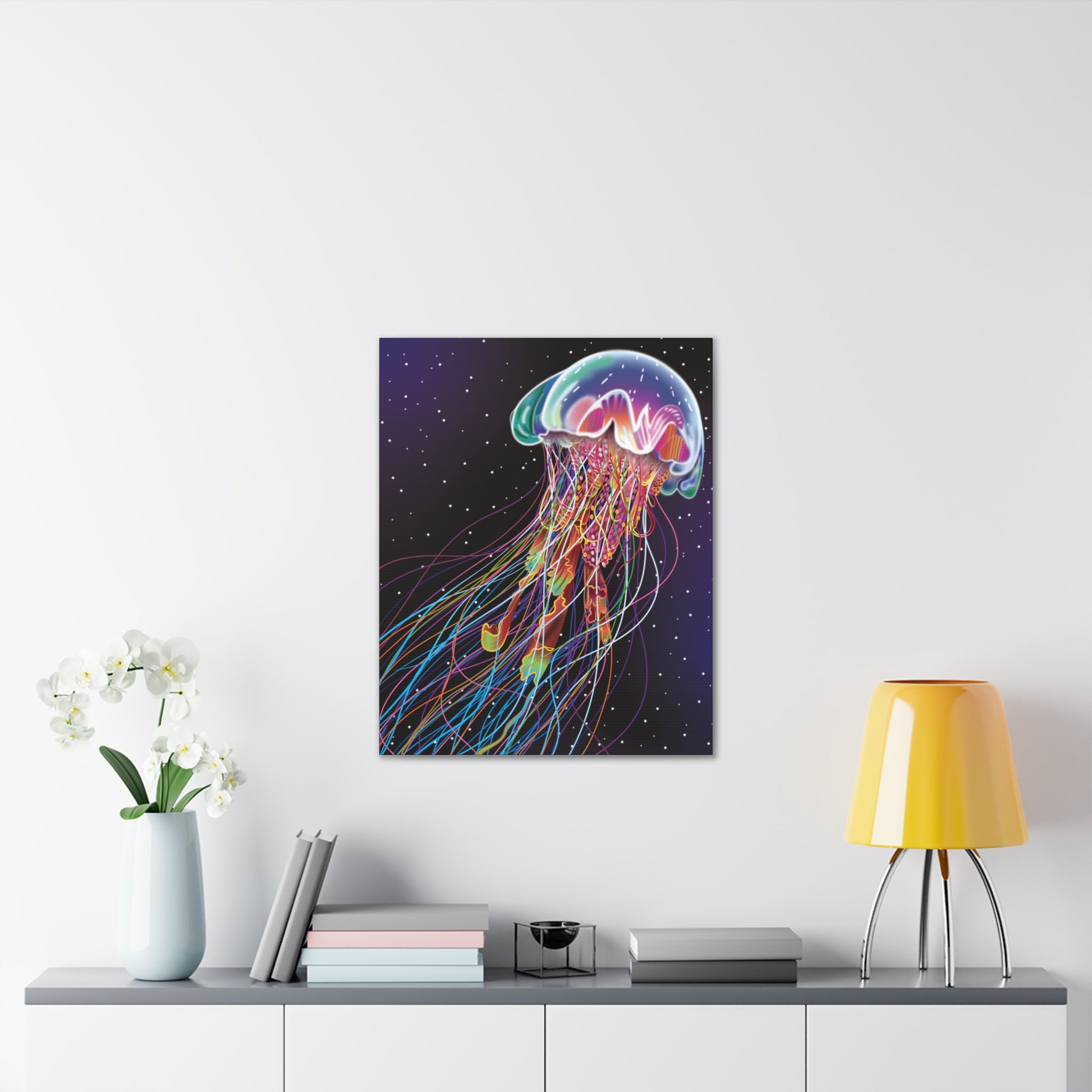Jellyfish Nebula Canvas Print