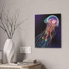 Jellyfish Nebula Canvas Print