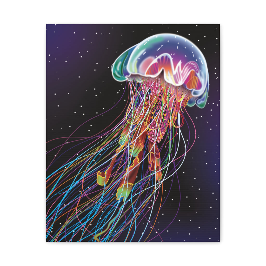 Jellyfish Nebula Canvas Print
