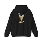 Megalodon Shark Tooth Salty Bum Hoodie