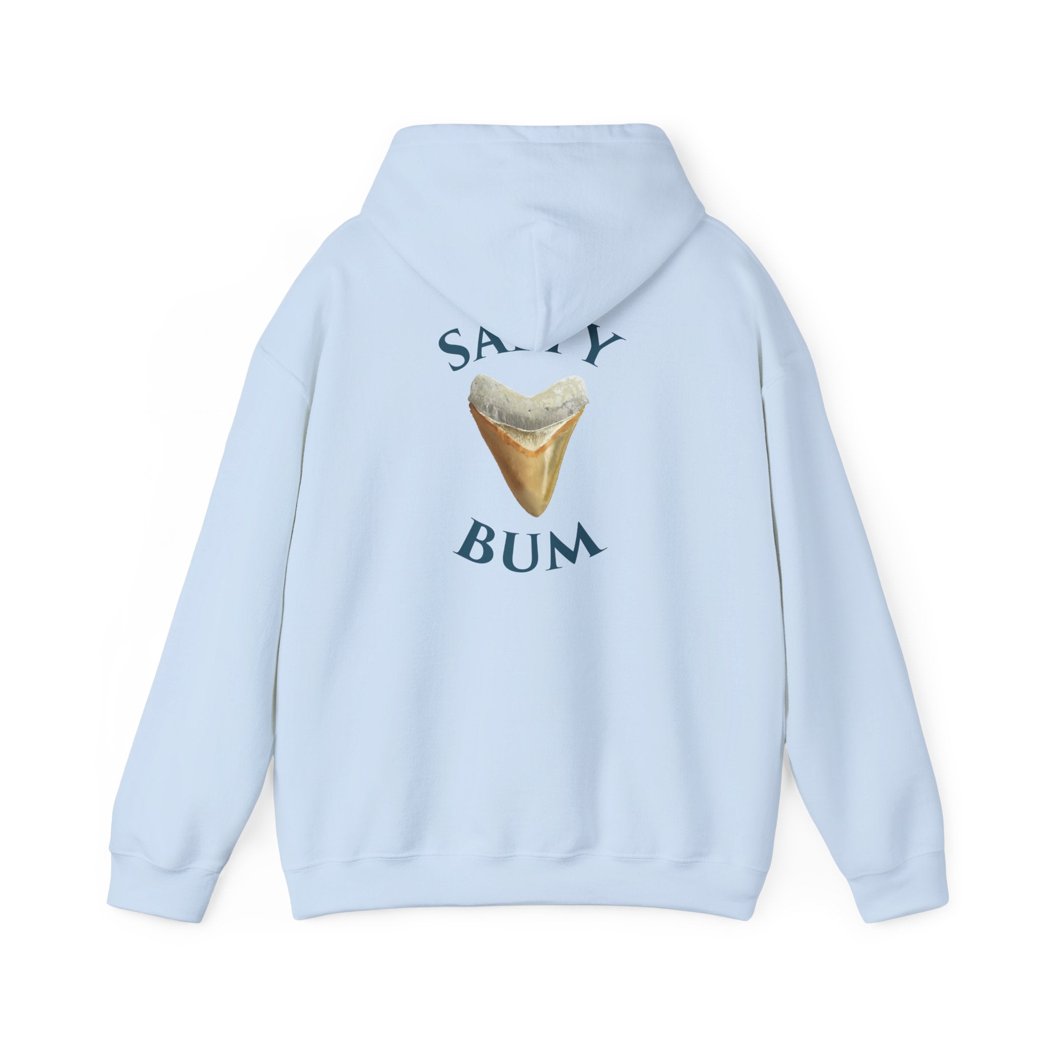 Megalodon Shark Tooth Salty Bum Hoodie