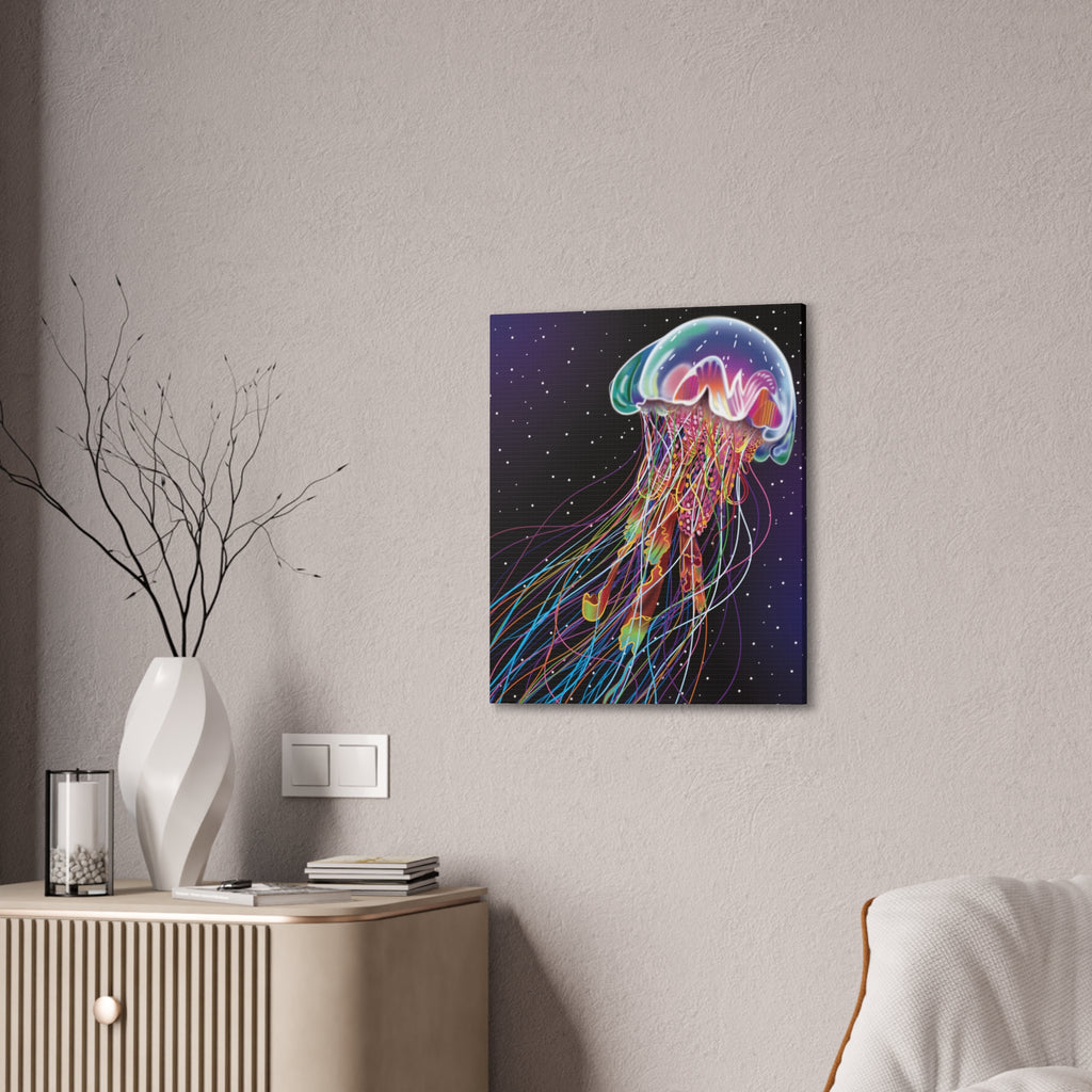 Jellyfish Nebula Canvas Print