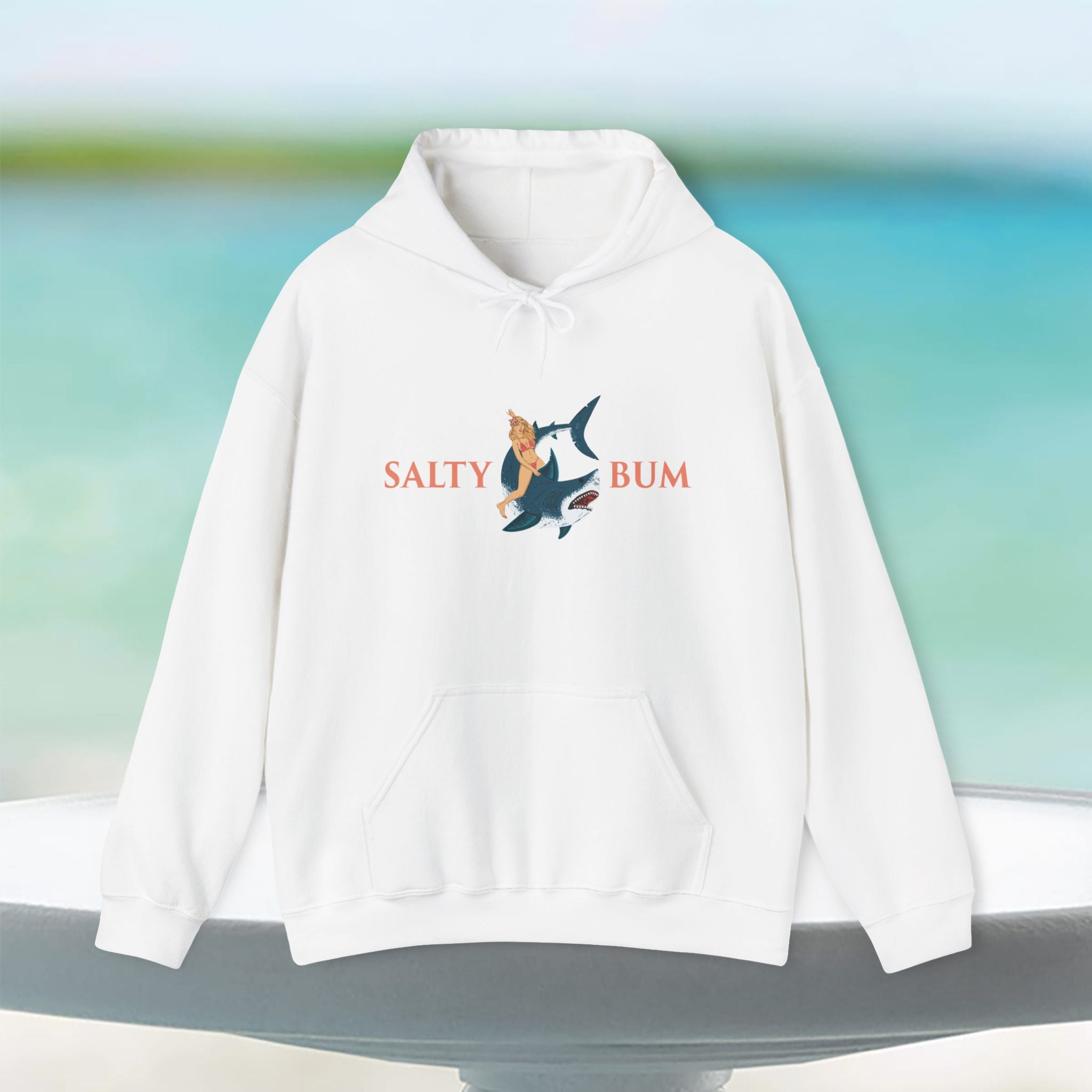 Shark Rider: Bikini Babe Edition Hoodie