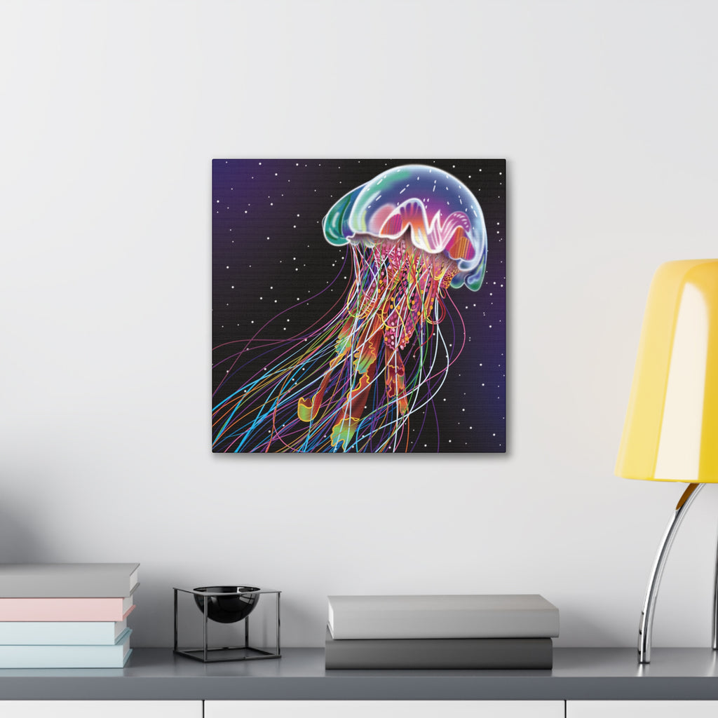 Jellyfish Nebula Canvas Print