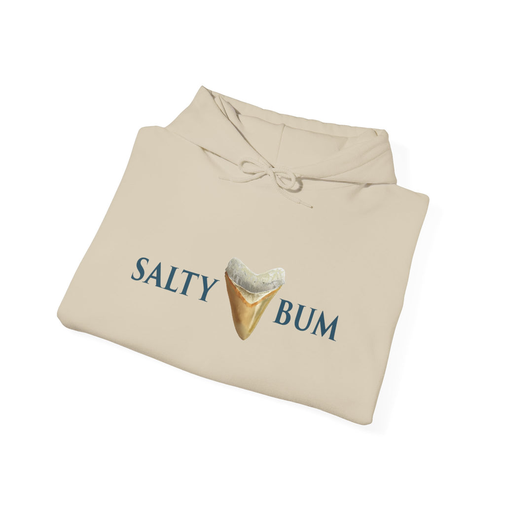 Megalodon Shark Tooth Salty Bum Hoodie