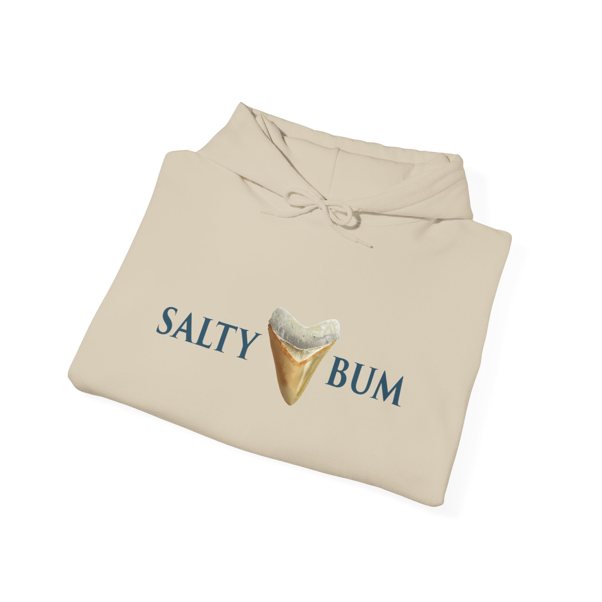 Megalodon Shark Tooth Salty Bum Hoodie