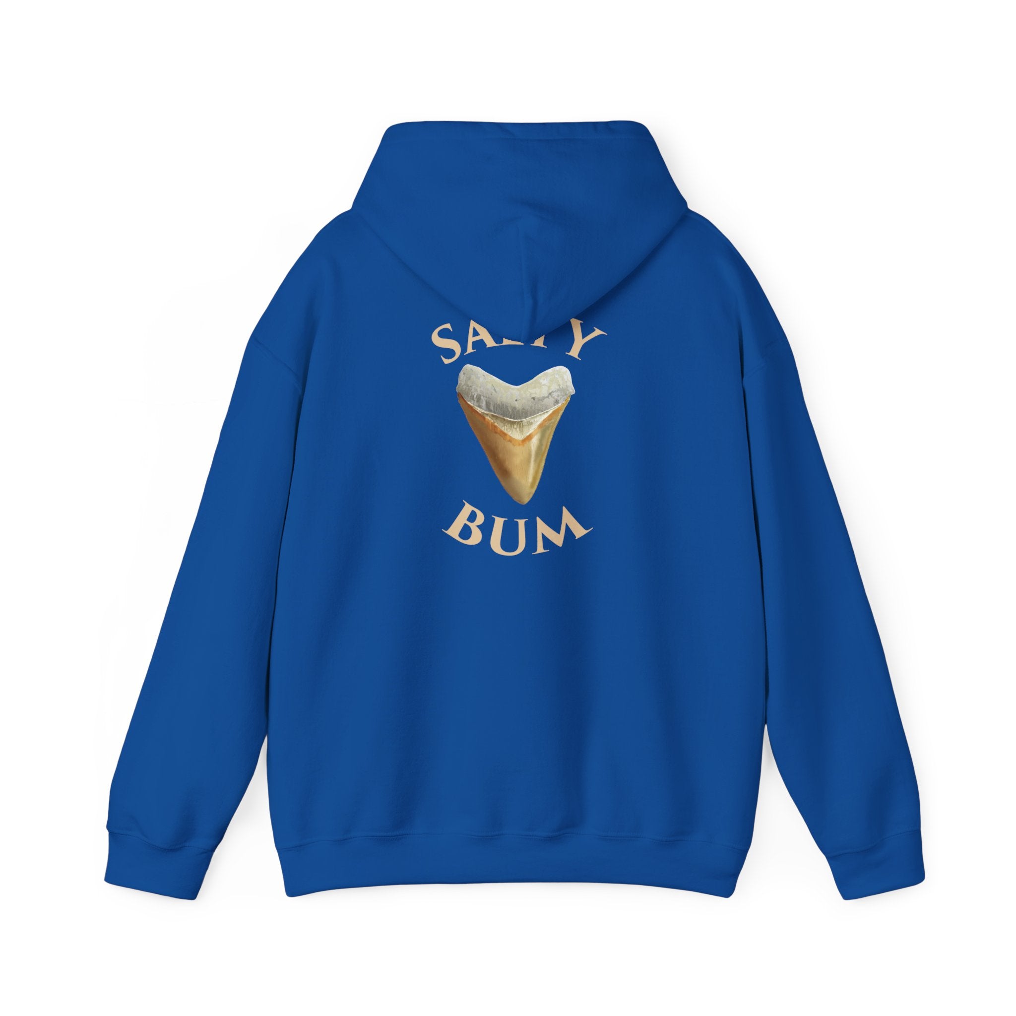 Megalodon Shark Tooth Salty Bum Hoodie