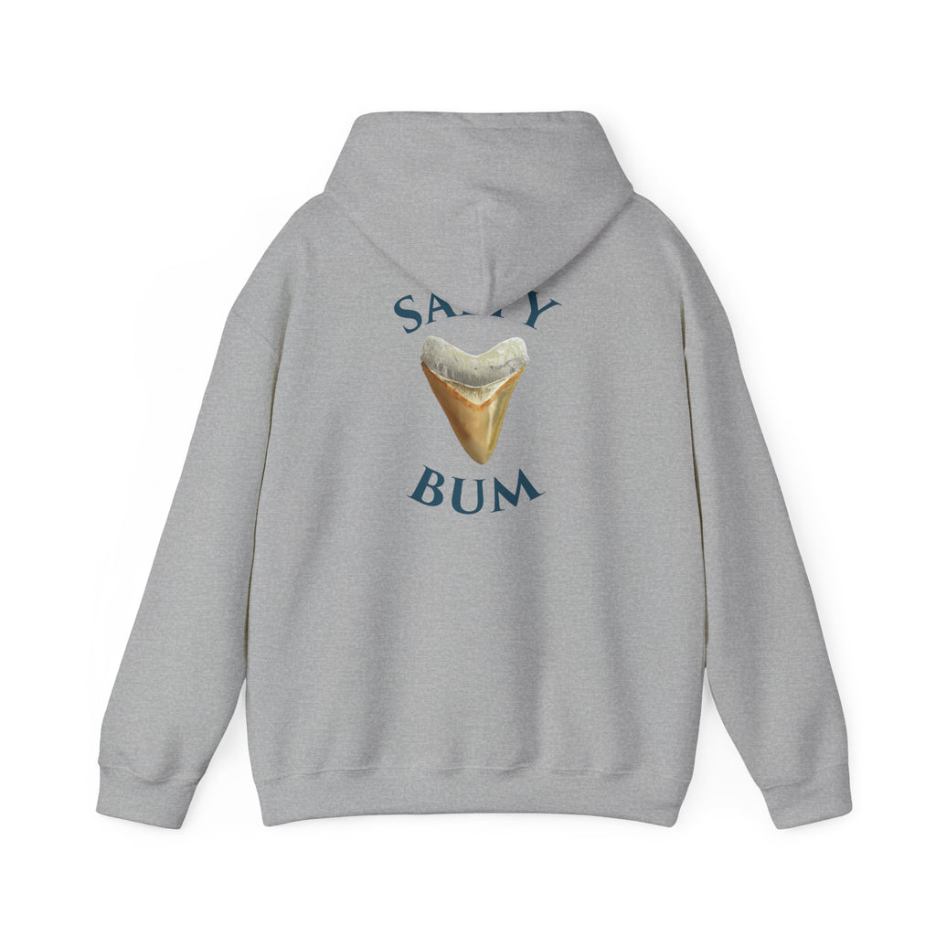 Megalodon Shark Tooth Salty Bum Hoodie