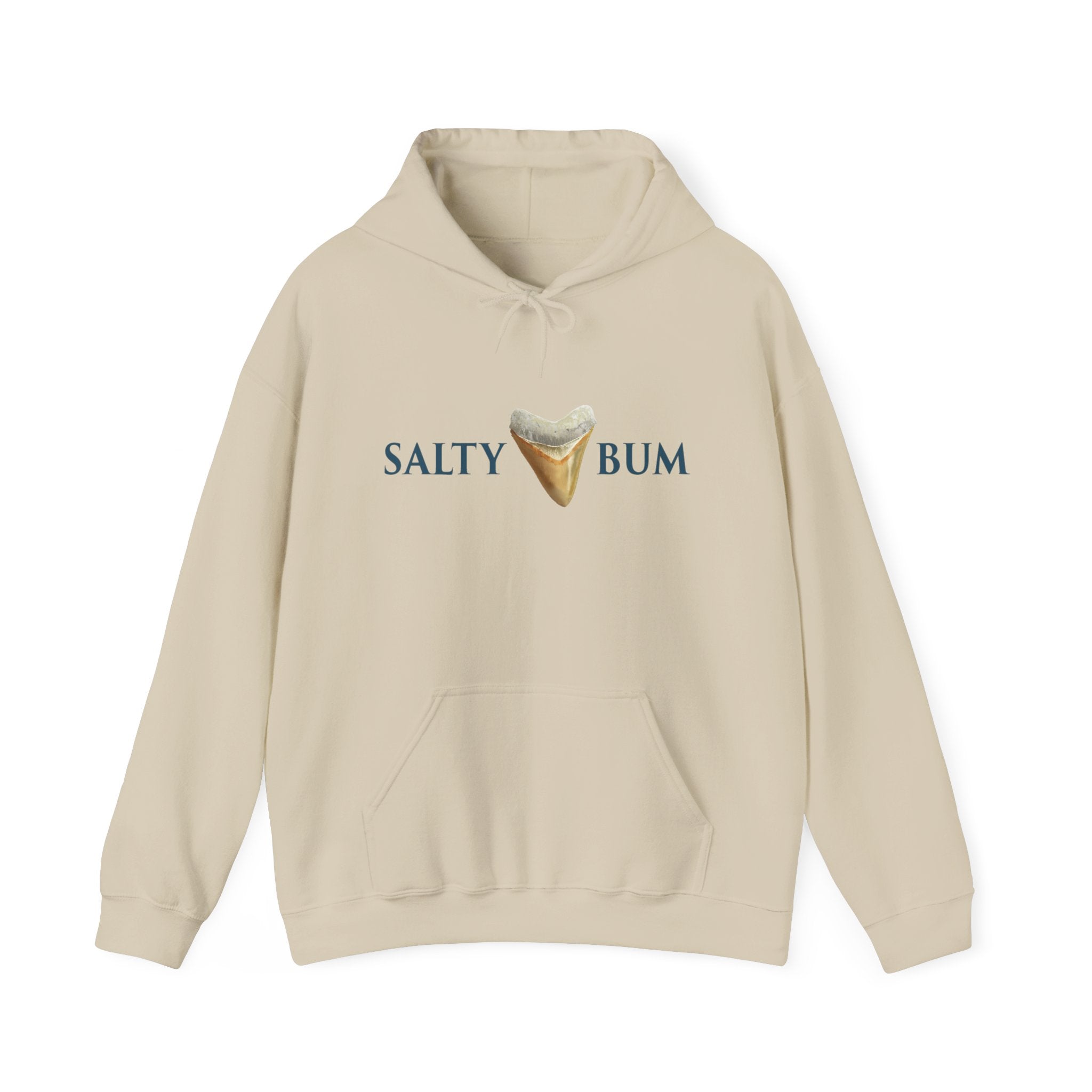 Megalodon Shark Tooth Salty Bum Hoodie
