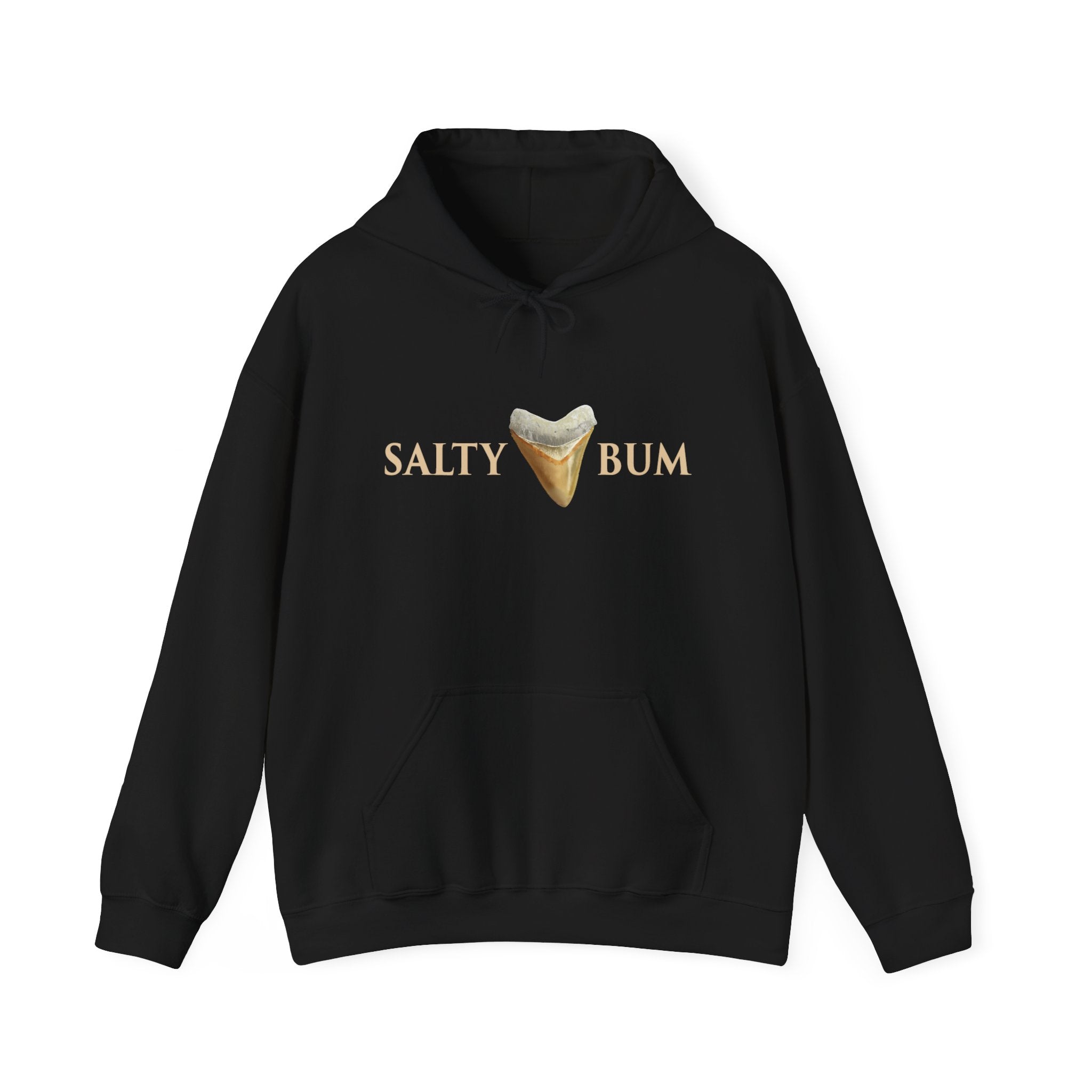 Megalodon Shark Tooth Salty Bum Hoodie