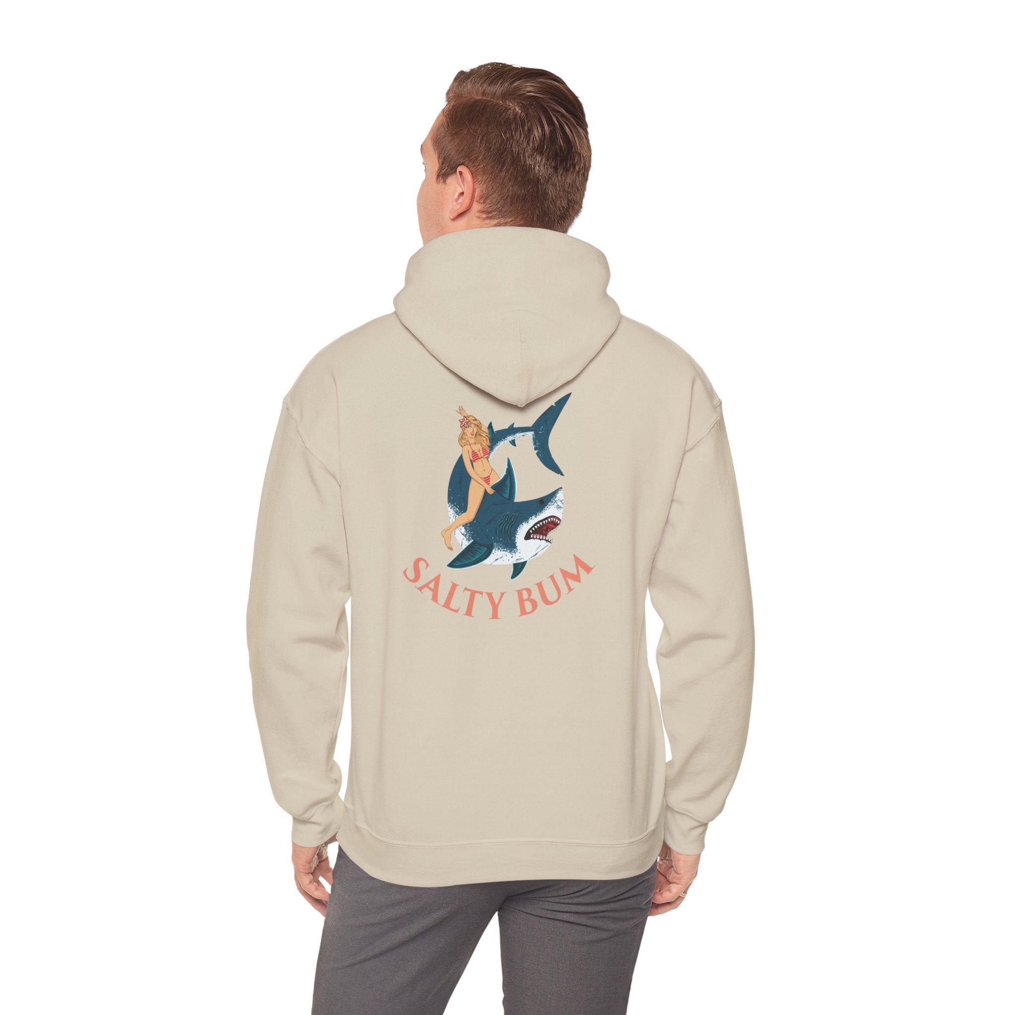 Shark Rider: Bikini Babe Edition Hoodie