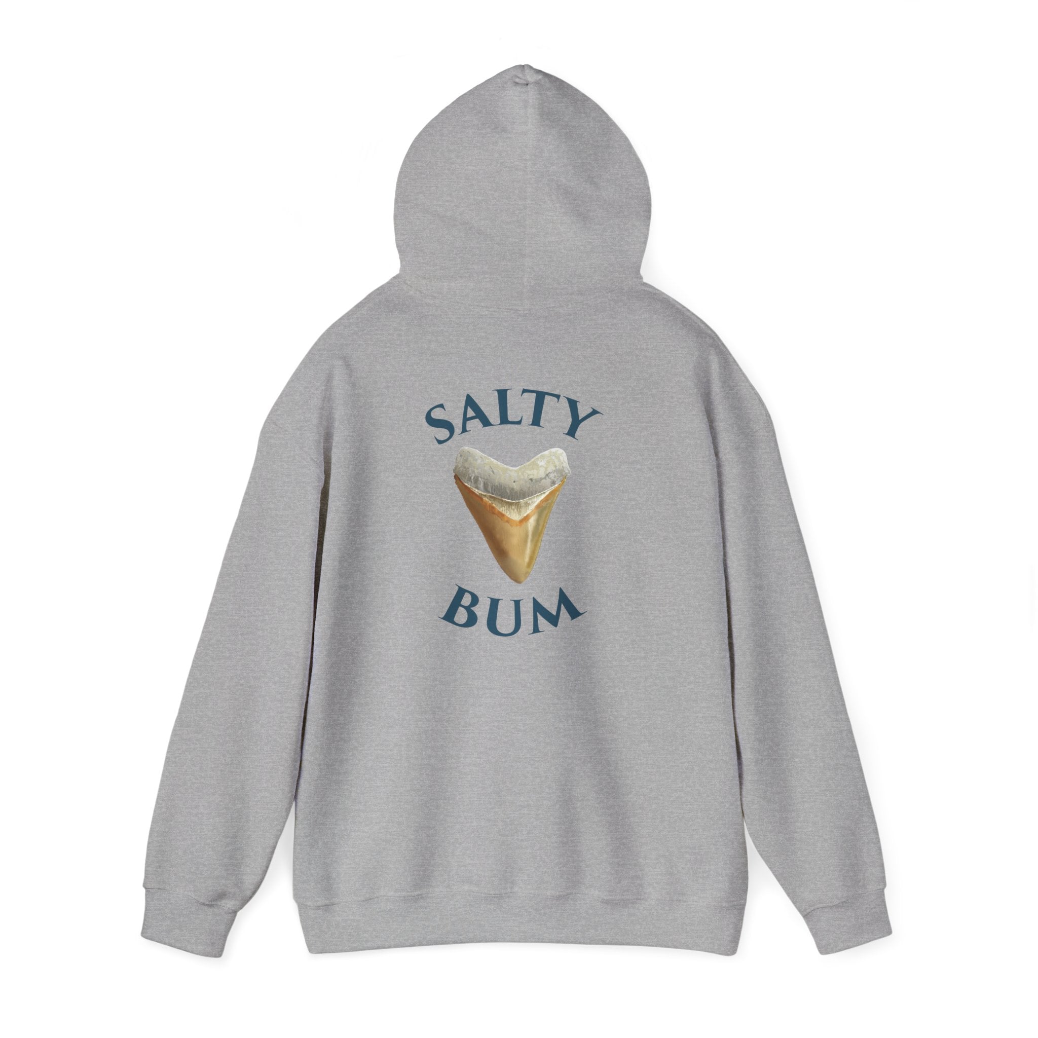 Megalodon Shark Tooth Salty Bum Hoodie