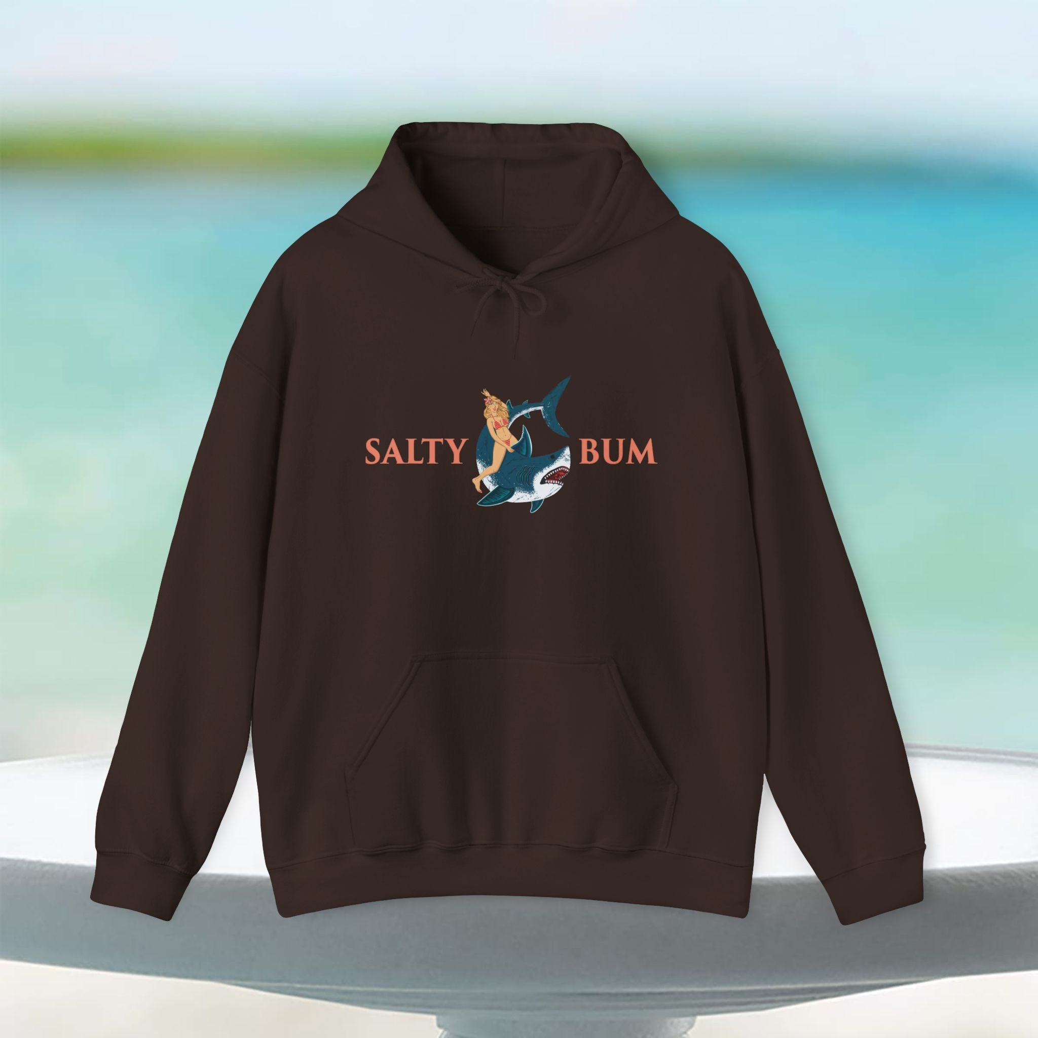 Shark Rider: Bikini Babe Edition Hoodie