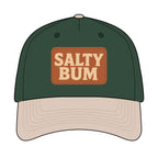 Salty Bum Leather Patch Baseball Cap