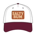 Salty Bum Leather Patch Baseball Cap
