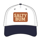 Salty Bum Leather Patch Baseball Cap