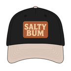 Salty Bum Leather Patch Baseball Cap