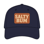 Salty Bum Leather Patch Baseball Cap