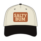Salty Bum Leather Patch Baseball Cap