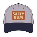 Salty Bum Leather Patch Baseball Cap