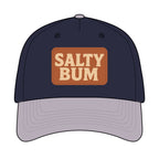 Salty Bum Leather Patch Baseball Cap