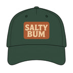 Salty Bum Leather Patch Baseball Cap